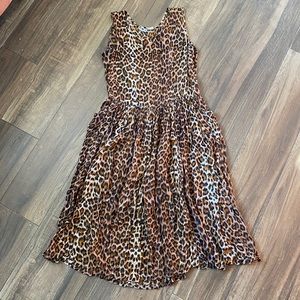 Cheetah Print Dress